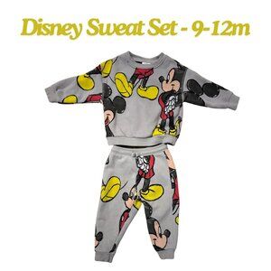 Disney for Zara  - Mickey Mouse - Sweat Set - 9-12 Months